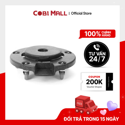 Đế bánh xe thùng rác Thor tròn 75L/121L/208L – Chân đế chịu lực, xoay 360 độ, di chuyển dễ dàng