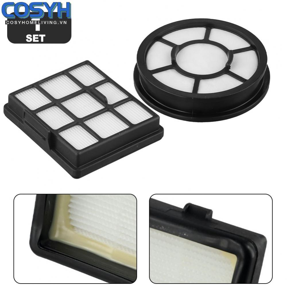 <cosyh>HEPA Filter Kit Motor HEPA Filter Captures Pet Hair Removes Large Dust Particles