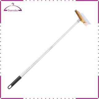 Dụng cụ làm sạch lò nướng Pizza Dây đồng Bàn chải nướng tay cầm mở rộng cho bàn chải nướng điện và lò nướng thương mại