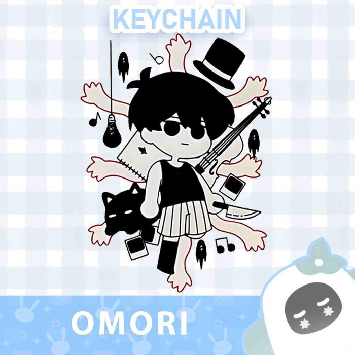 Ganci / Gantungan Kunci Akrilik ANIME OMORI - OMORI