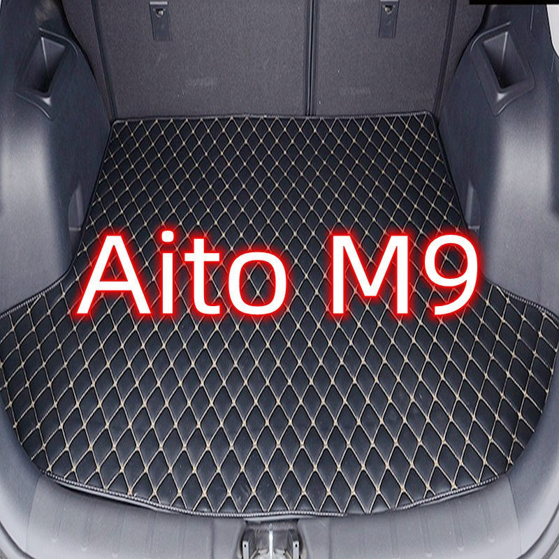 ((Còn hàng) Thích hợp cho (Aito M9) - Thảm lót xe hơi chống nước, chống trượt, Thảm chở hàng, Thảm l