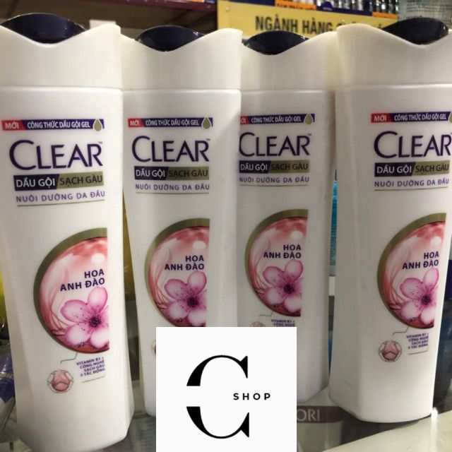 CSHOP Dầu gội sạch gàu clear hoa anh đào 340g