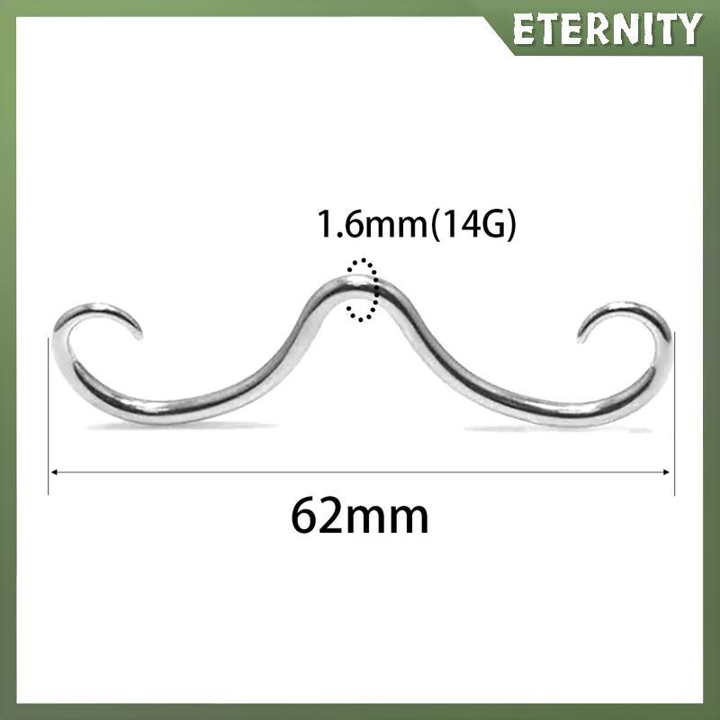 ETERNITY Sáng Tạo Septum ria mép Mũi Nhẫn Dành Cho Nữ Thời Trang Thép Không Gỉ Mũi Nhẫn Vòng Septum 