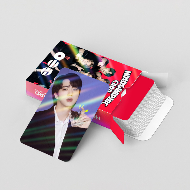 124 chiếc ARIRANG Laser Lomo Card PERMISSION TO DANCE ON STAGE Hologram Photocards Jung Kook Proof T