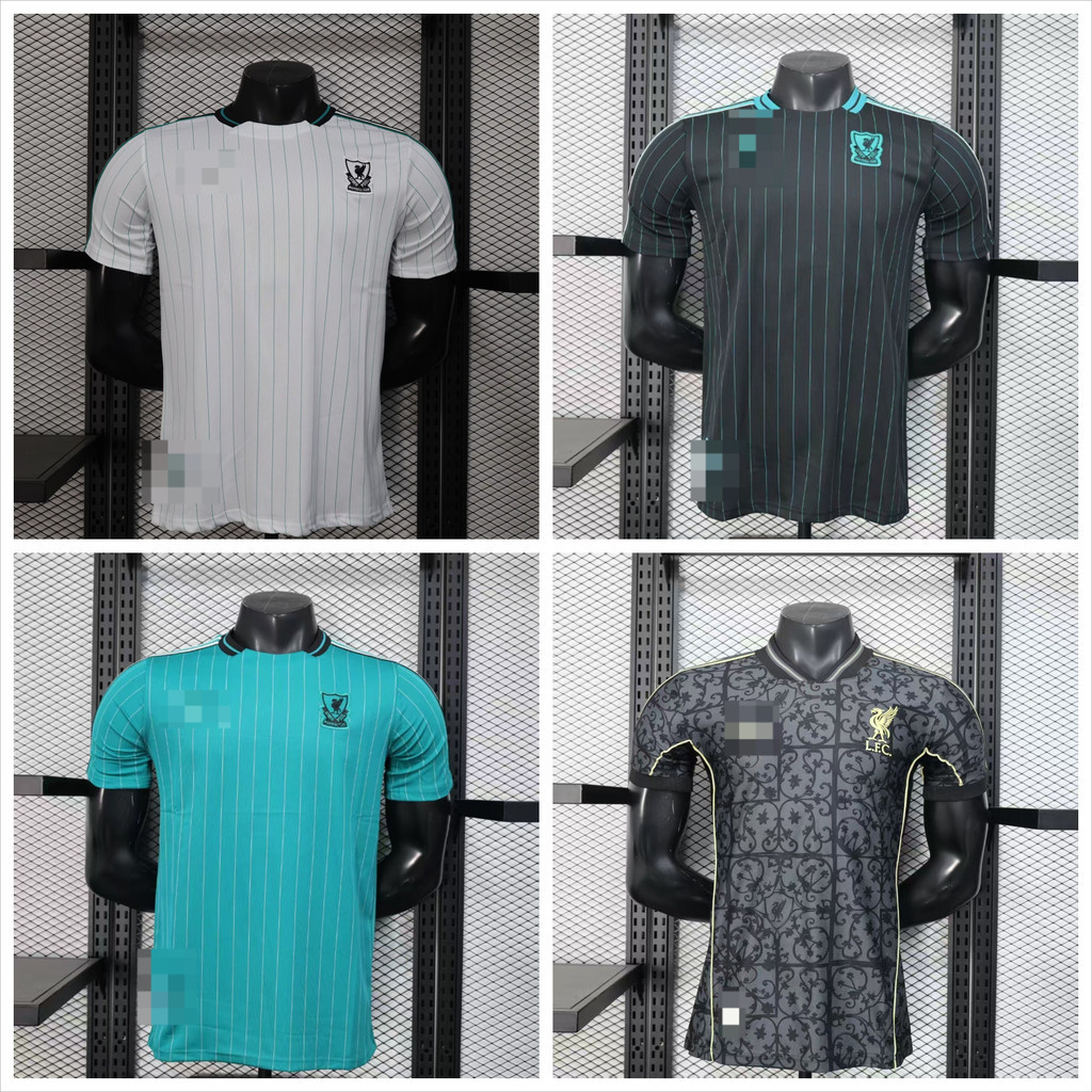 Áo Thun Bóng Đá Liverpool Retro Phong Cách Cũ, Chất Lượng Cao