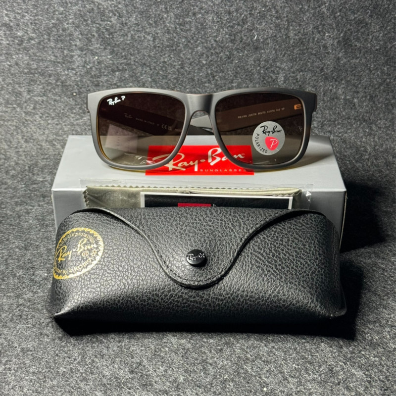Ray-ban Rb4165-710-13-55 Juxin Nailon Marco Marr Carn Gafas de Sol Lechada Lenta.