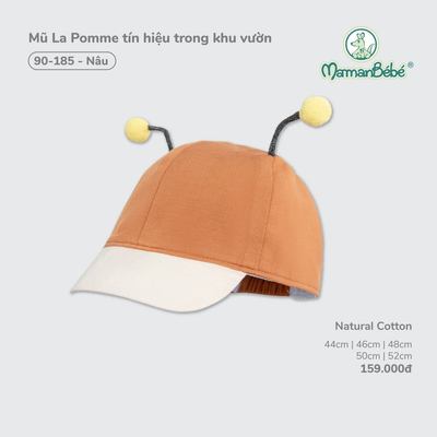 Mũ La Pomme tín hiệu trong khu vườn - Sợi Natural Cotton thoáng mát – Bé trai - 44cm/46cm/48cm/50cm/52cm