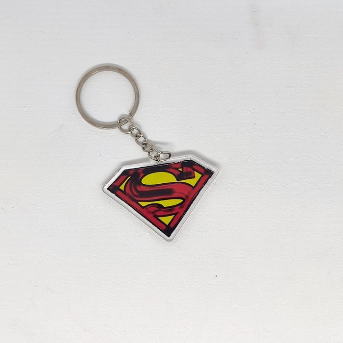 FEELIO - Gantungan Kunci Acrylic 3mm DC Superman Krypto GK24 - Logo