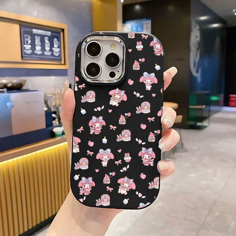 Ốp Lưng My Melody Nhỏ Xinh cho iPhone 7/7 Plus/X/XR/Xs Max TPU Soft Shell chống ngã