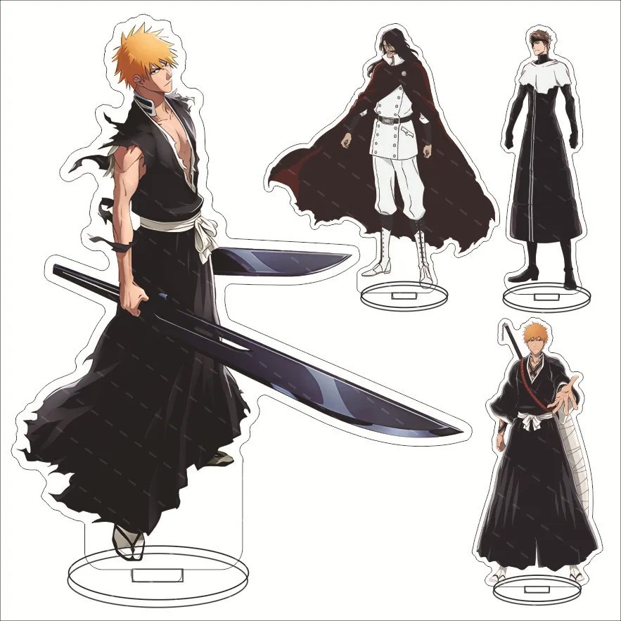Standee Anime Bleach Mô Hình Acrylic Nhân Vật Ichigo Kurosaki Aizen Sosuke Trang Trí Bàn Học Phụ Kiệ