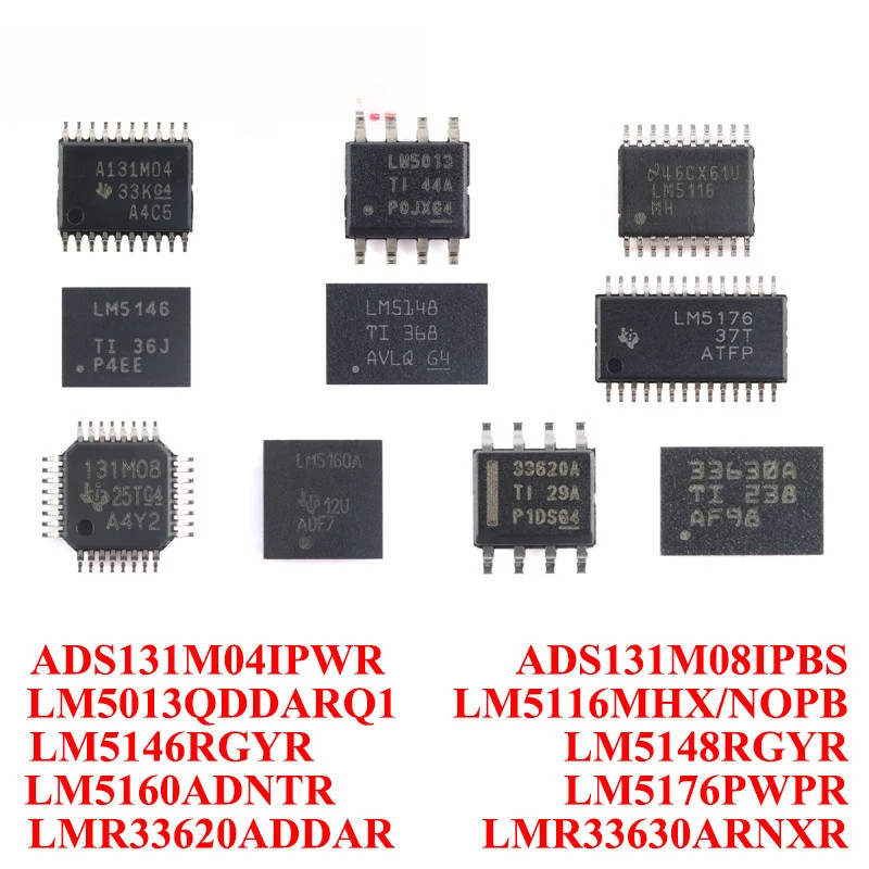 5 Chiếc ADS131M04IPWR ADS131M08IPBS LM5013QDDARQ1 LM5116MHX / NOPB LM5146RGYR LM5148RGYR LM5160ADNTR