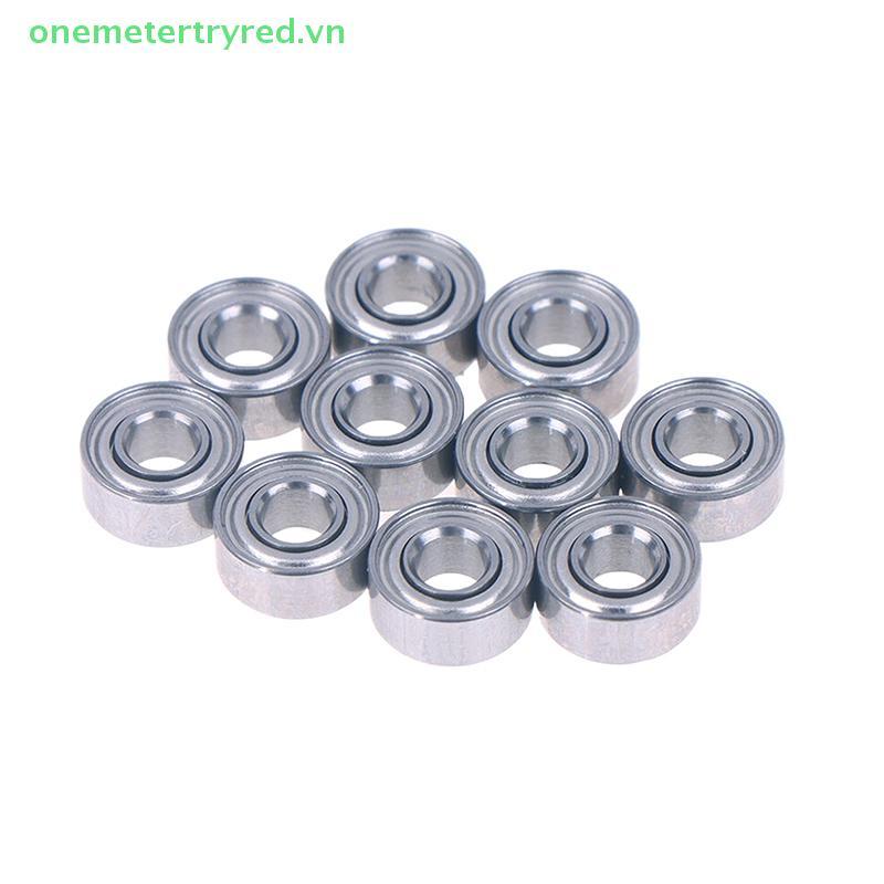 Metertryred 10 chiếc 683ZZ 3 * 7 * 3 Mm Vòng bi thu nhỏ Thép Chrome 683 ZZ 2Z 683Z Lỗ khoan bên tron