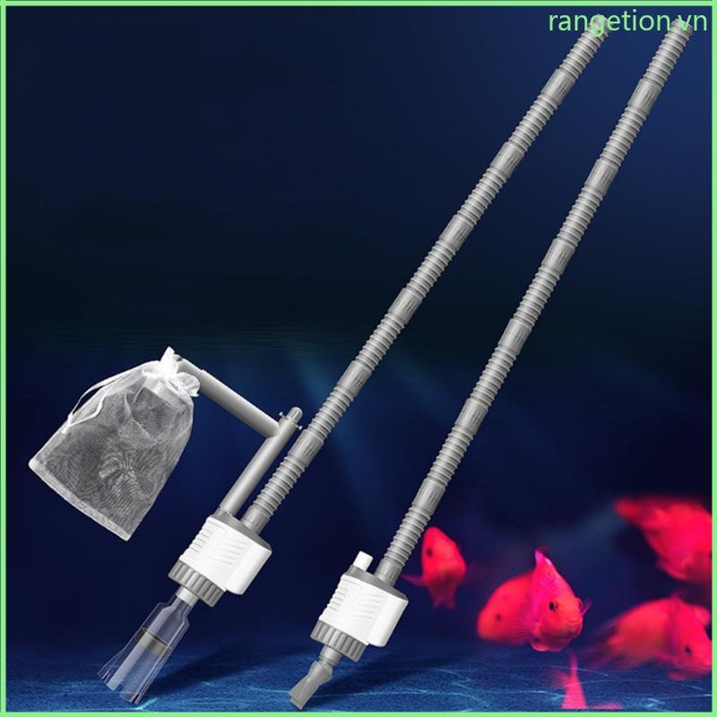 RAN Fish for Tank Cleaner Syphon Change Pump Water Filter Aquarium Gravel Clean