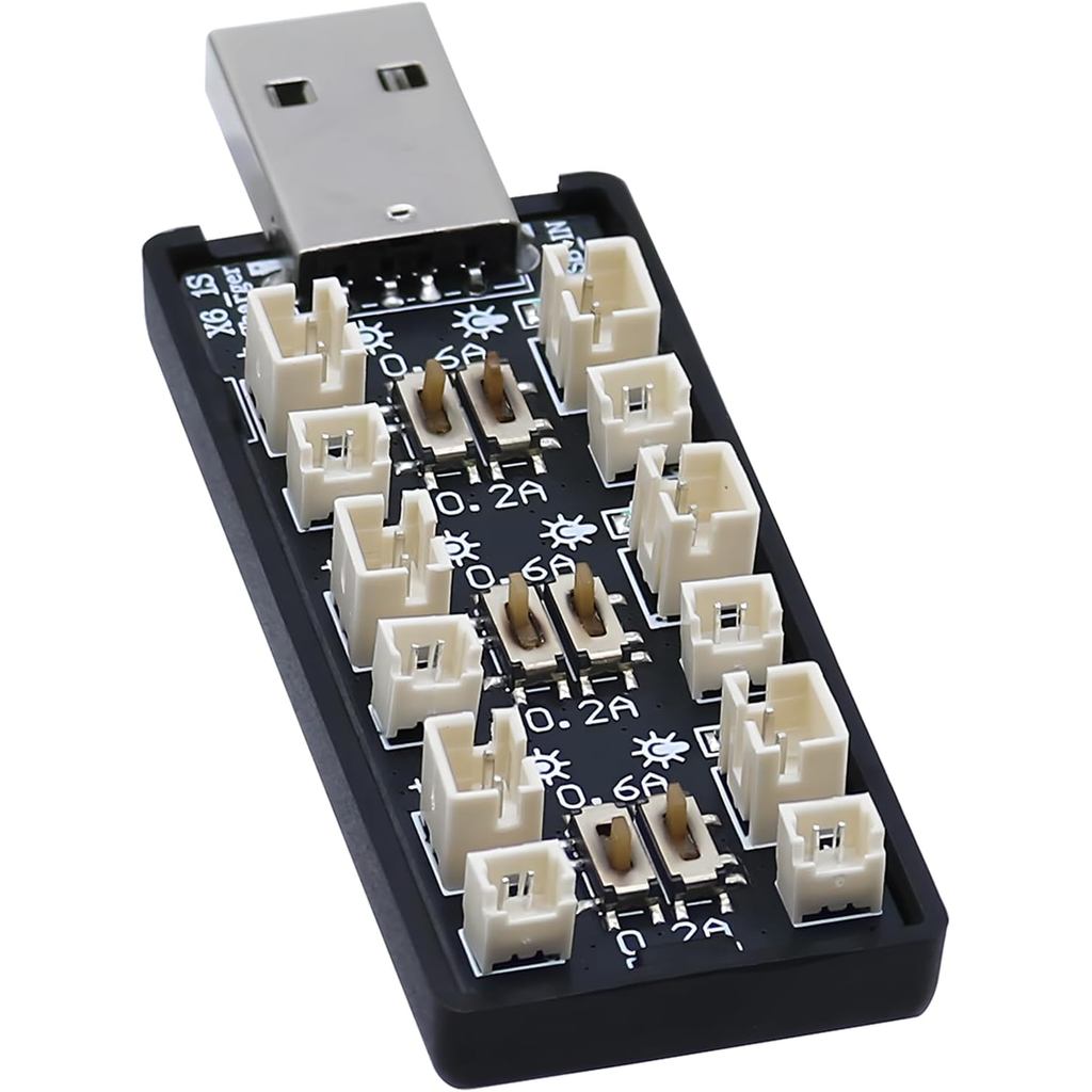 Sạc Pin Lipo 3.7V / 4.2V - 1S Lipo 6 Kênh LiHV JST Sạc Có USB Và Micro JST 1.25 JST-PH 2.0mm Cắm Cho