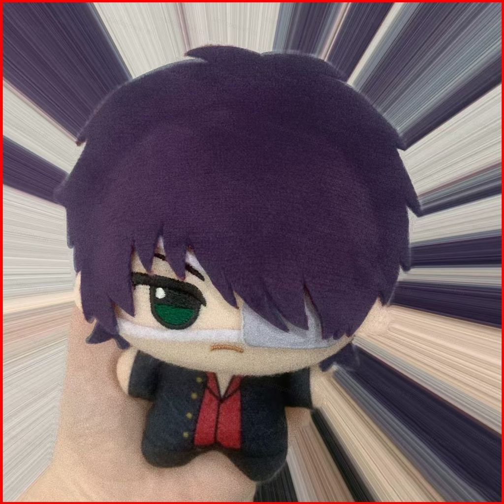 ST1 Gintama Takasugi Shinsuke Plushie Manga Merch Dễ Thương Sang Trọng Túi Búp Bê Quyến Rũ TS1