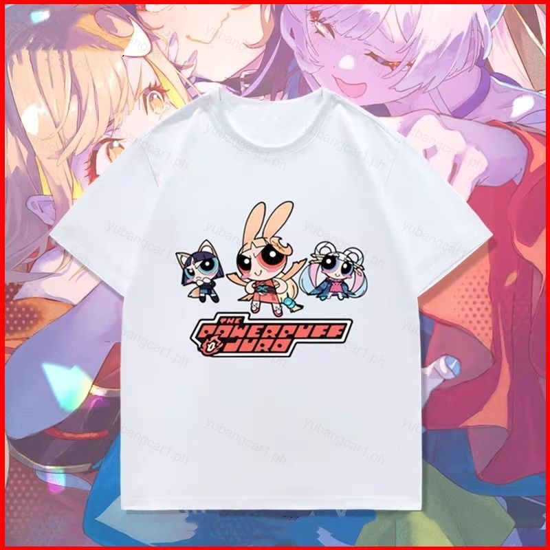 Áo thun mùa hè tay ngắn Kaguya từ The Powerpuff Girls - BY1