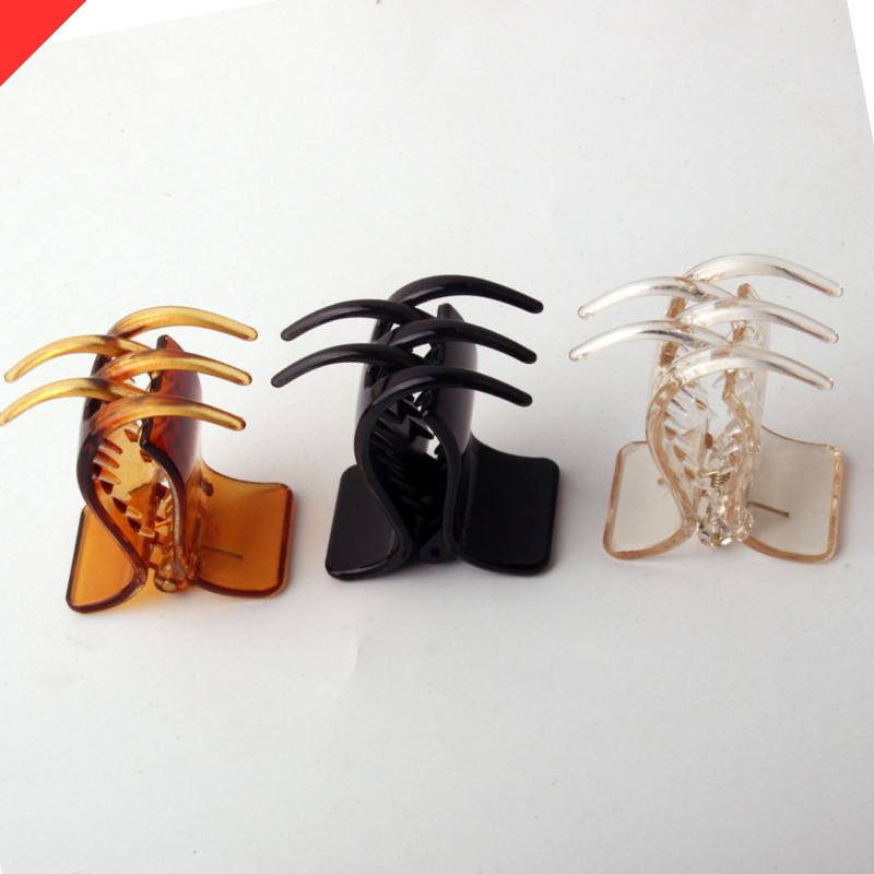 Kẹp Tóc Càng Cua Nhựa Dẻo, Kẹp Tóc 1K Giá Rẻ, Bền Dẻo Chắc Chắn