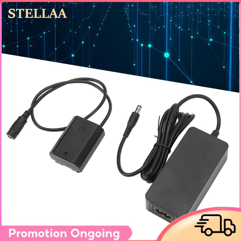 Stellaa NP FZ100 Bộ Chuyển Nguồn DC Bảo Vệ Ngắn Mạch Quá Điện Áp Đầu Nối 5.5X2.1 Giả Pin Cho Máy Ảnh