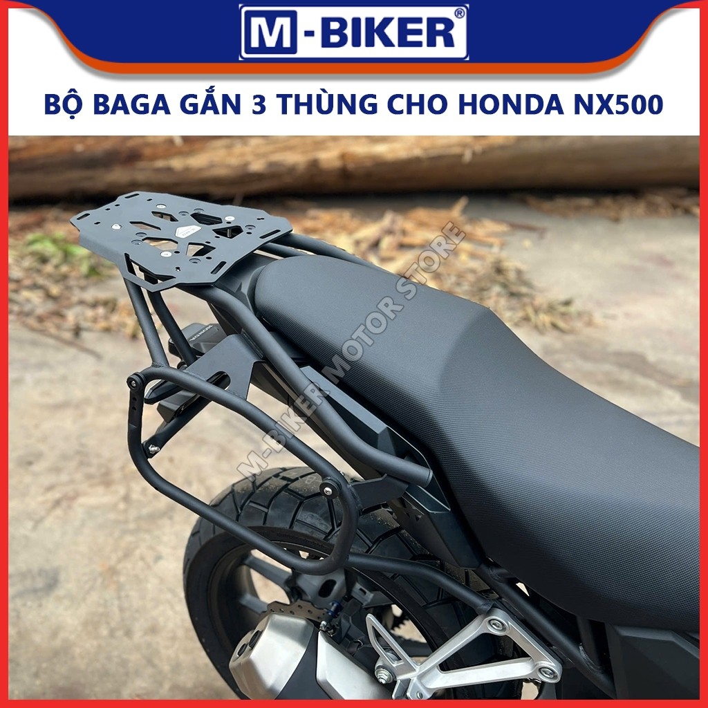 Baga NX500, Baga khung thùng hông NX500, Cảng sau gắn thùng dành cho Honda NX500 chính hãng MBIKER