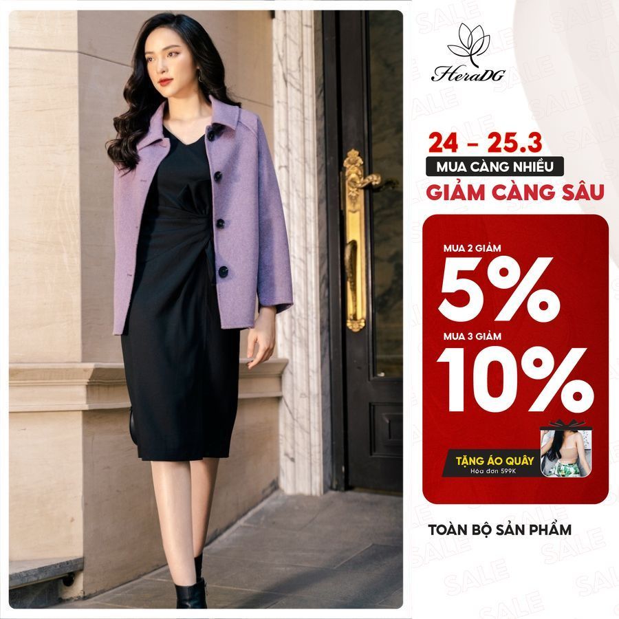 Đầm ôm nơ eo HeraDG - SDC20053