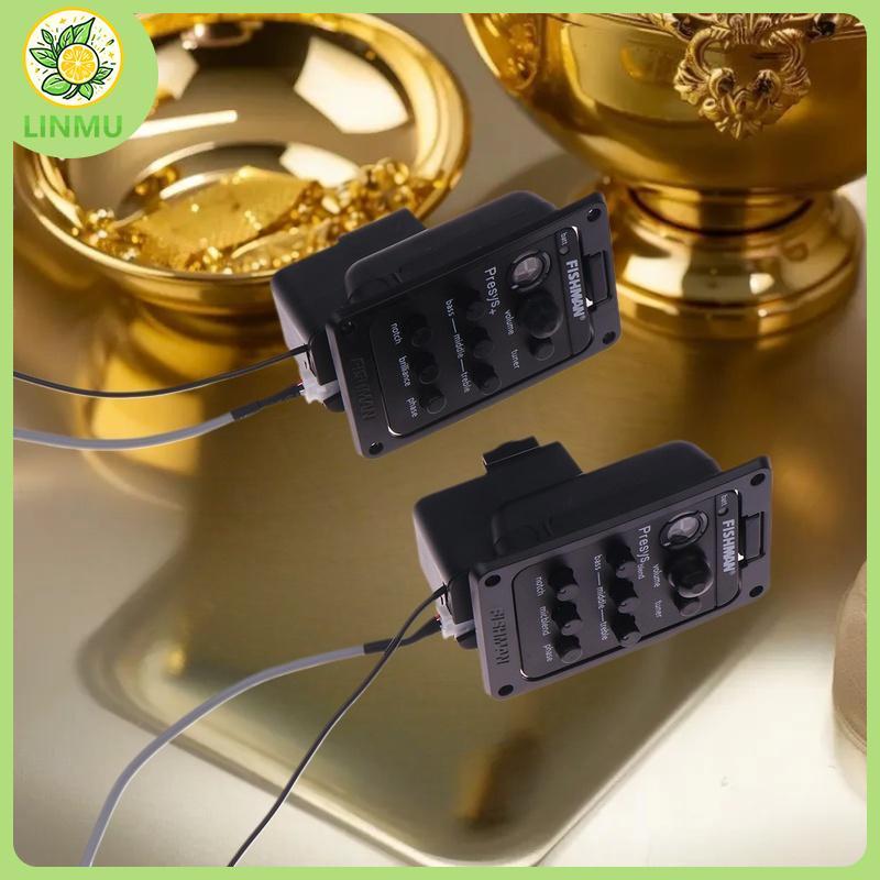 [LINMU] 301 201 Fishman Acoustic Guitar Piup Hộp Điện Equalizer EQ Tuner Guitar Amplifier Fishman Pr