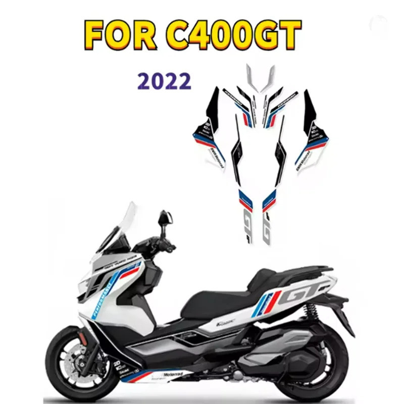 Cho Xe Bmw C400GT C400GT 2022 Xe Máy Full Xe Hoa Phiên Bản Chống Thấm Nước Miếng Dán Trang Trí Đề Ca