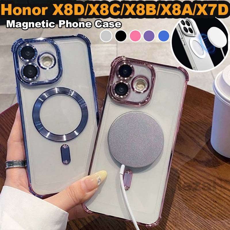 Ốp điện thoại từ tính Honor X8D X 8D 5G Honor X8C X8B X7D X7B X7C X6C X6B 5G Ốp lưng chống sốc