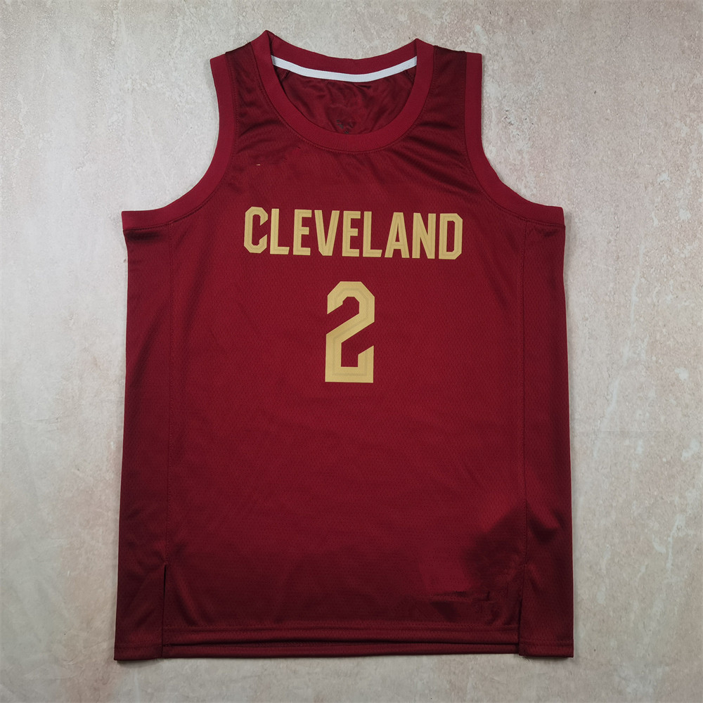 2 ◈     Áo bóng rổ màu đỏ Cleveland Irving