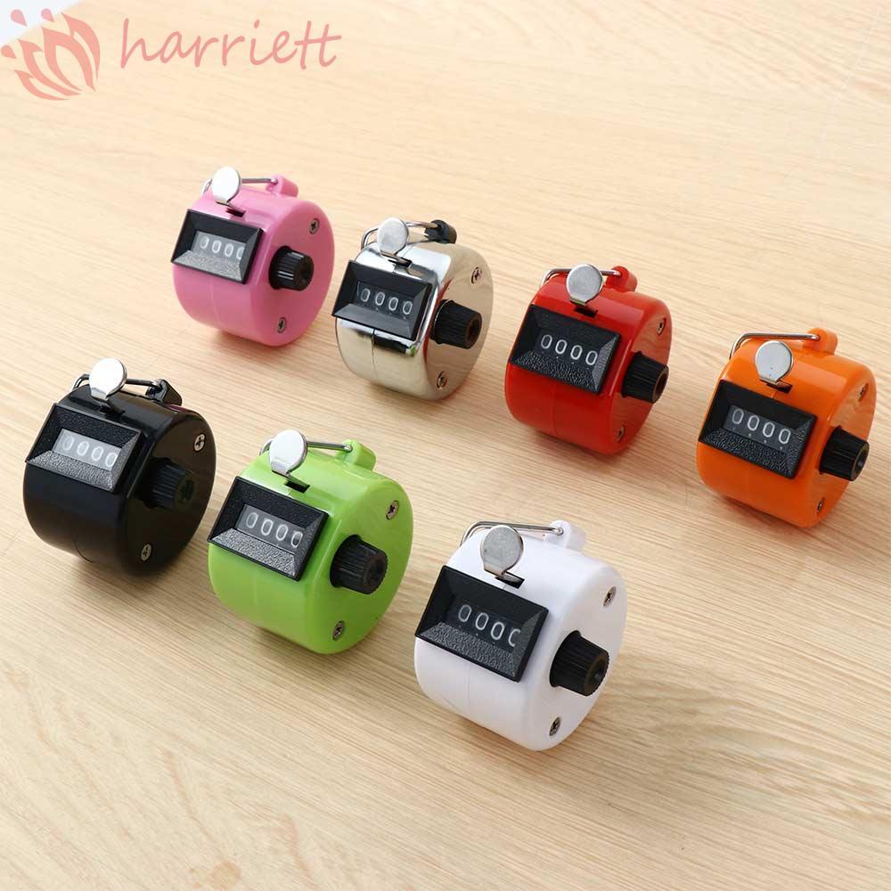 HARRIETT Tay Tally Counter Golf Mini Counter Tools Kim Loại Cơ Giờ Đồng Hồ Đo Tally Clicker
