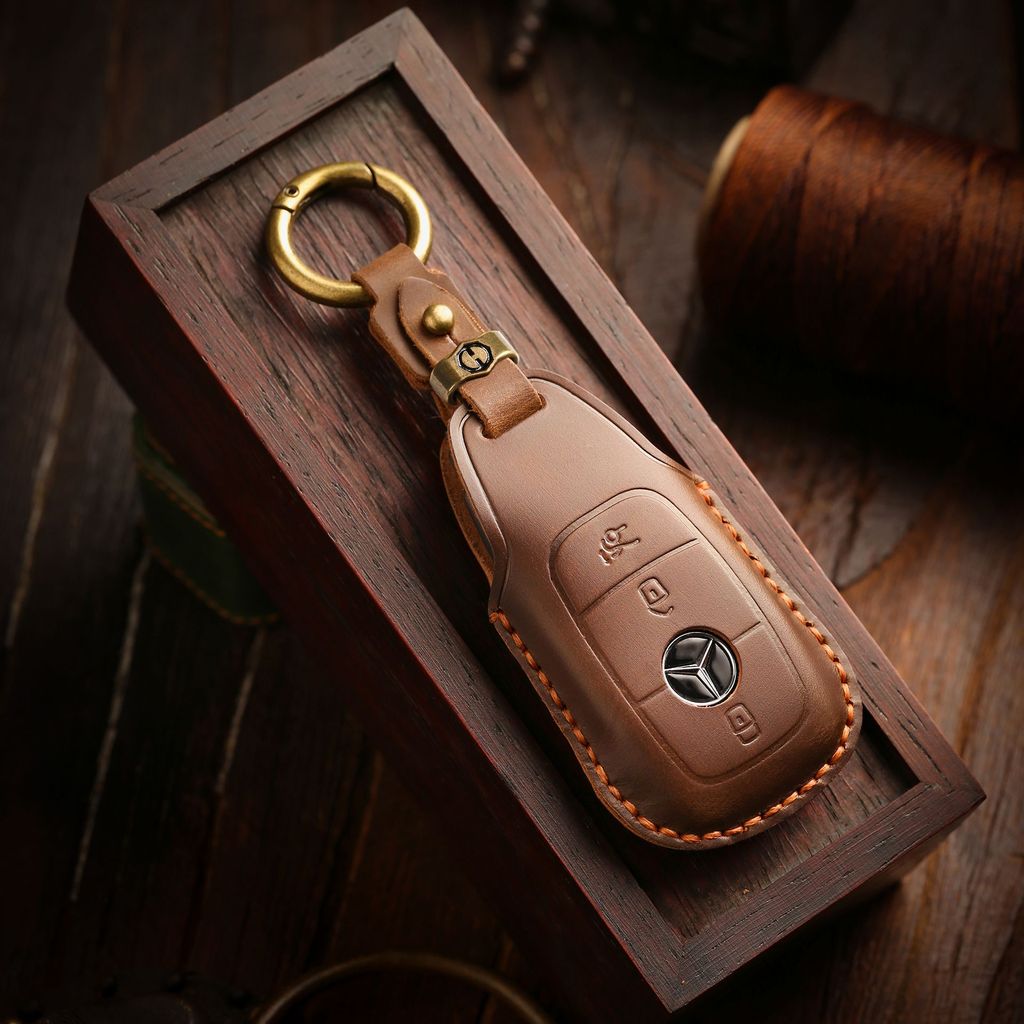 Ốp Chìa Khóa Ô Tô Thời Trang Vỏ Fob Dành Cho Xe Mercedes Benz C260L / E300L / S350 / GLE / GLS / GLC