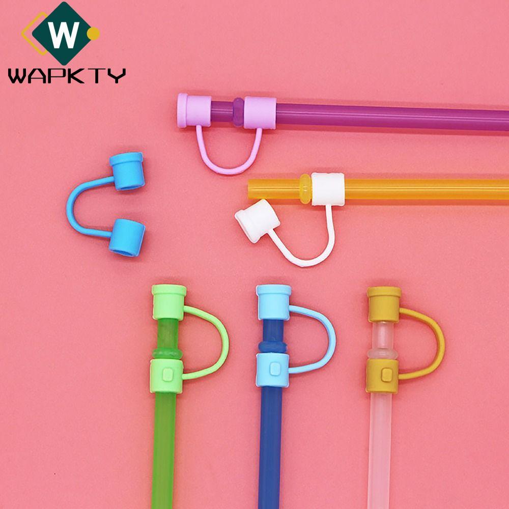 WAPKTY Ống Hút Topper, Chống Bụi Niêm Phong Tốt Đầu Ống Hút, Nhỏ Gọn 8 Mm Nắp Bảo Vệ Ống Hút Đầu Nắp