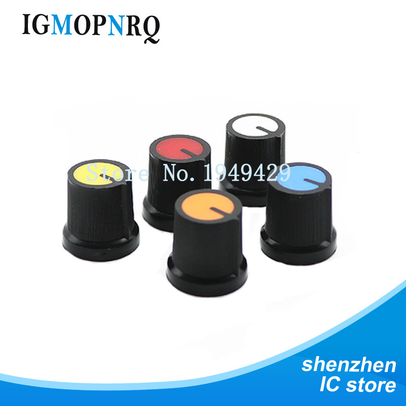 10 Chiếc WH148 AG3 Nồi Kế Núm Nắp AG3 Núm Nhựa Đường Kính 6 Mm Tay Cầm Mận