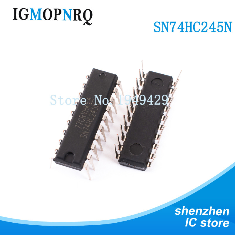 10 SN74HC245N DIP 74HC245N DIP-20 74HC245 SN74HC373N SN74HC244N SN74HC377N SN74HC374N SN74HC574N SN7
