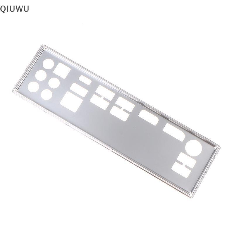 QIUWU IO I / O Shield Ba Tấm Thép không gỉ Ba Tấm Pha Trộn Braet Cho B450M Steel Legend, B450 Steel 