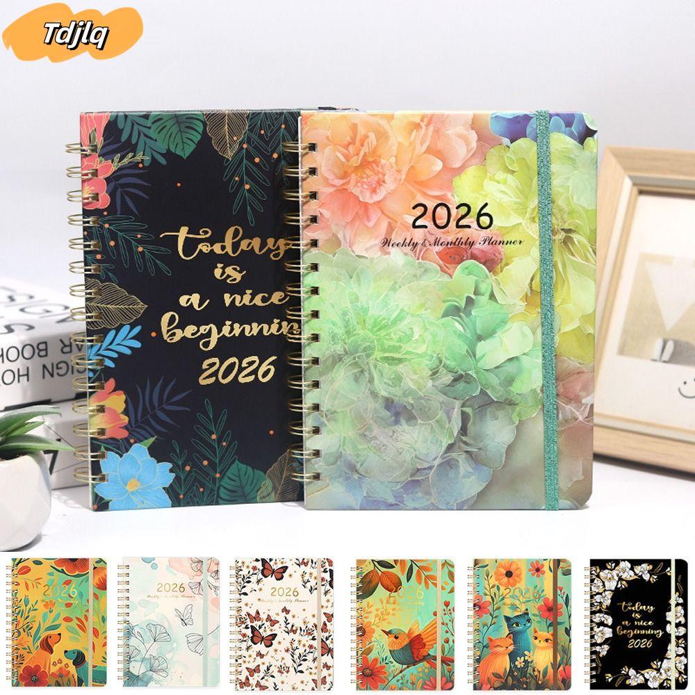 Lịch TDJLQ 2026, Hàng tuần và Hàng tháng Jan.2026 - Dec.2026 2026 Planner, Chương trình nghị sự A5 T