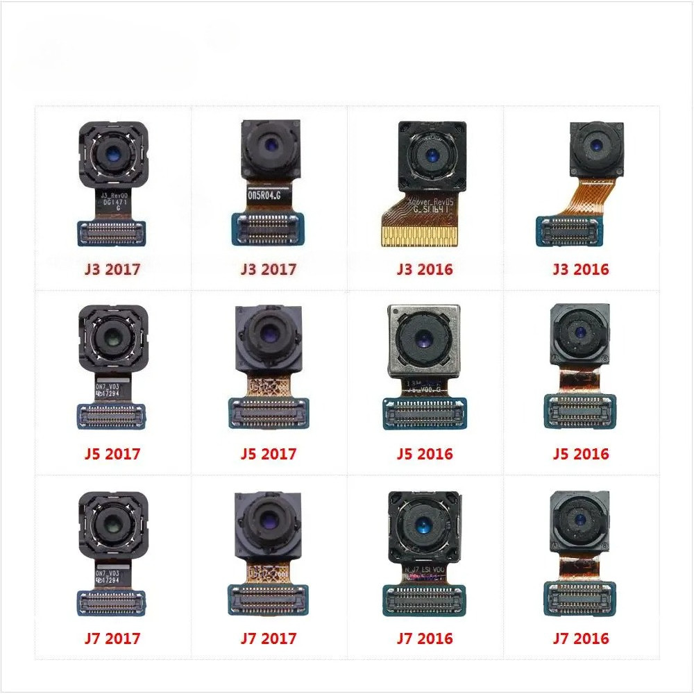 Phía Sau Camera Chính Cho Samsung Galaxy J3 J5 J7 Pro 2017 2016 Selfie Camera Trước Flex Cáp Sửa Chữ