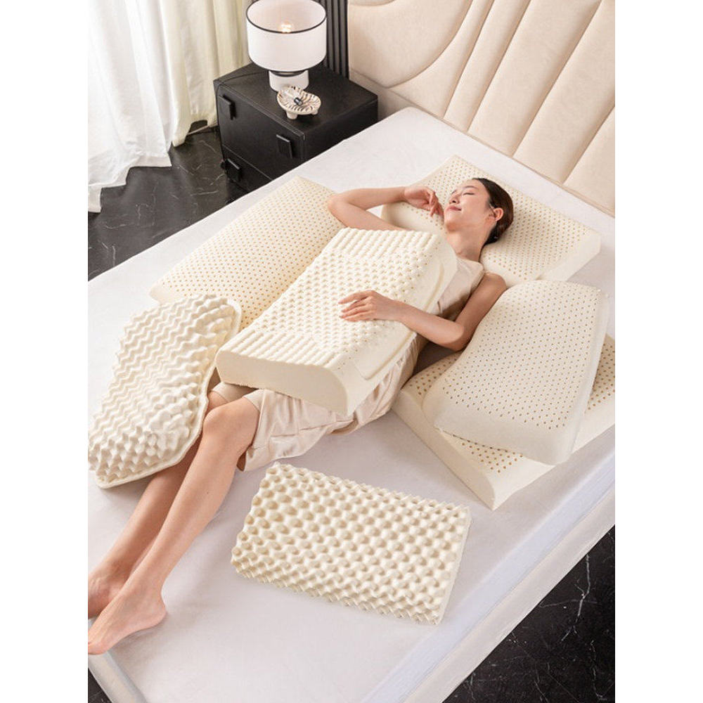 [Cung cấp đặc biệt] [Vỏ gối miễn phí] Gối cao su tự nhiên Thái Lan Gối cổ tử cung Gối cao su dành ch