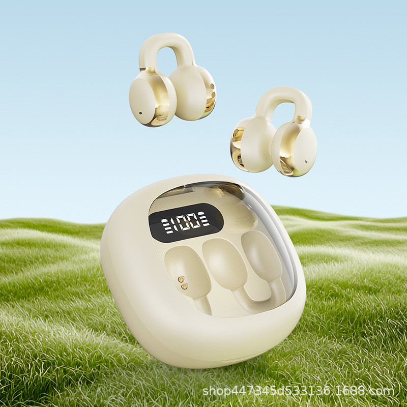 A ai Phong Cách Mới X31 Tai Nghe Bluetooth Không Dây Hai Tai Thật Không Dây Kẹp Tai Stereo Tuổi Thọ 