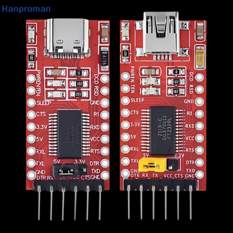 Hanproman > 1 Cái USB TO TTL / Type-C FT232RL FT232 FTDI USB 3.3V 5.5V Sang TTL Serial Adapter Modul