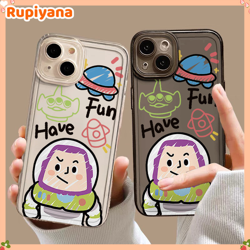 Ốp Lưng iPhone Buzz Lightyear Mềm mại trong suốt cho iPhone 11 12 13 14 15 16 ProMax X XR XS Max 7 8