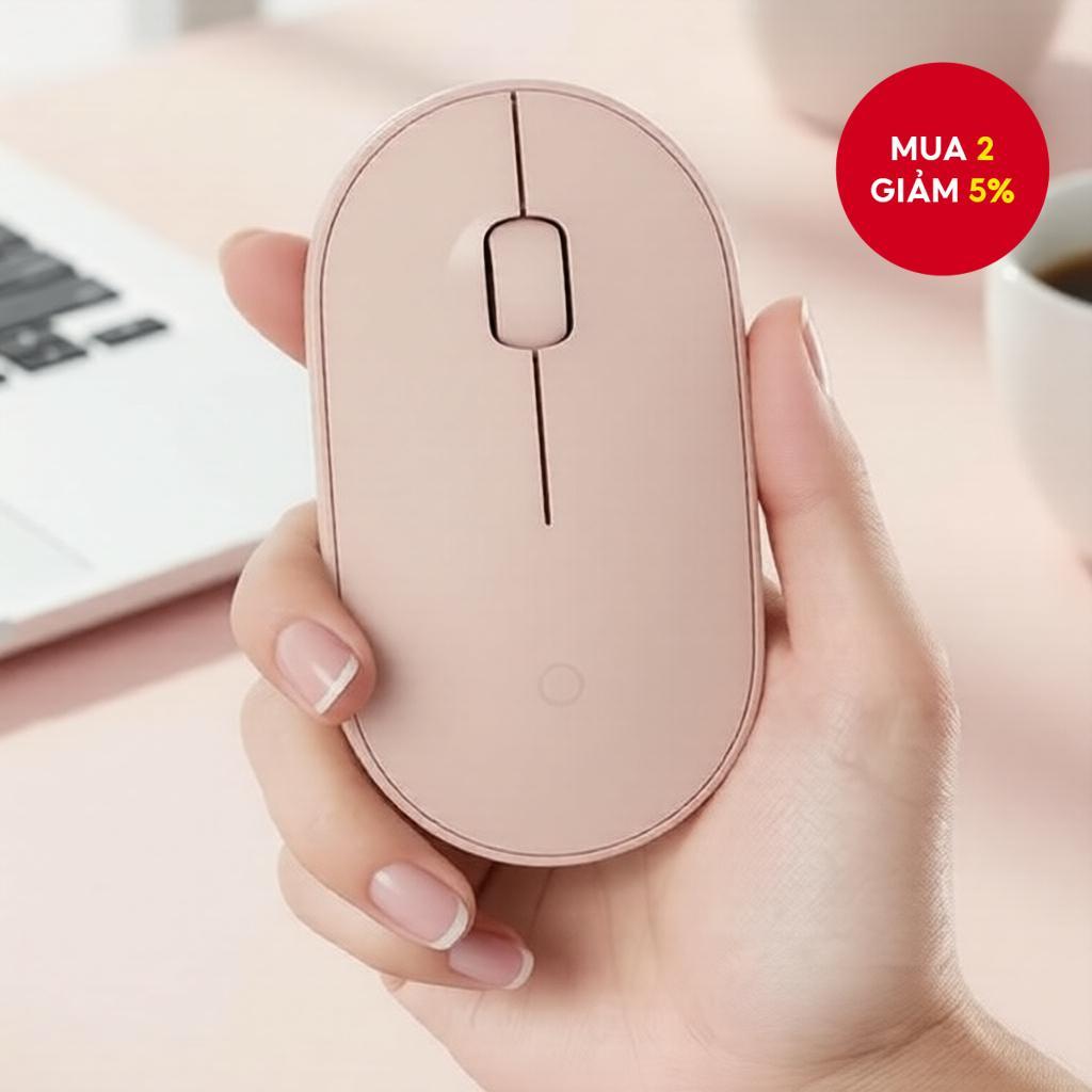 Chuột không dây Bluetooth M350 Pebble Slim Silent cho máy tính xách tay, máy tính bảng, điện thoại.