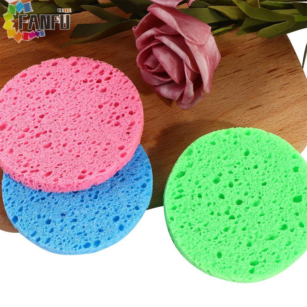 FANFUZOUZU Bọt Biển Puff Konjac Bột Gỗ Mềm Dụng Cụ Trang Điểm Bột Làm Đẹp Mặt Kem Nền Làm Sạch Bọt B