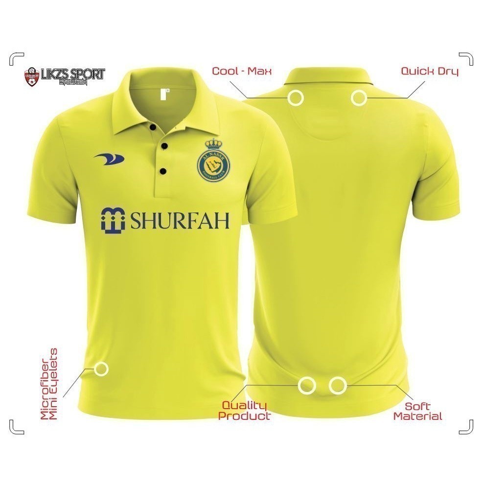 Áo du lịch NASSR FC thời trang 2026 AL DX3 Ronaldo 7 Wear