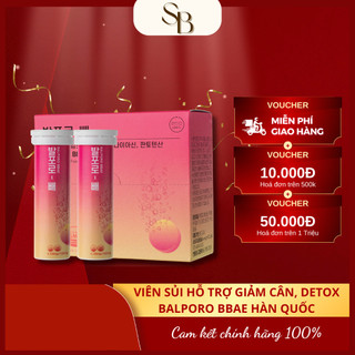 (Hàng CTY) Viên Sủi Hỗ Trợ Giảm Cân Balporo BBae Hàn Quốc Giúp Chuyển Hoá Chất Béo