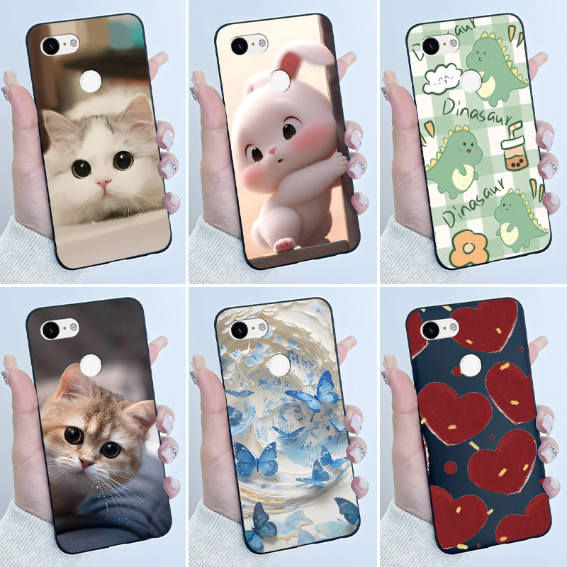 Ốp Lưng Dễ Thương Cho Google Pixel 3 / Pixel 3XL Vỏ In Google Pixel 3 XL Pixel3 Vỏ Bảo Vệ Silicon Mề