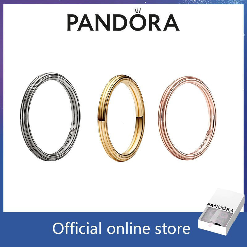 Nhẫn bạc S925 chính hãng 100% kèm nhẫn Pandora ME