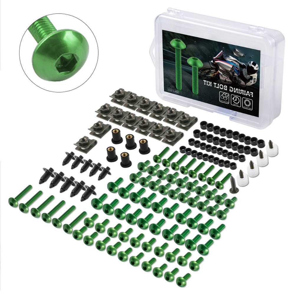 190 Chiếc Thân Nhôm Ốc Vít Bu Lông Bộ Dành Cho Xe Honda NC750X Yamaha Xmax Nmax Tmax CG250 Jog 50