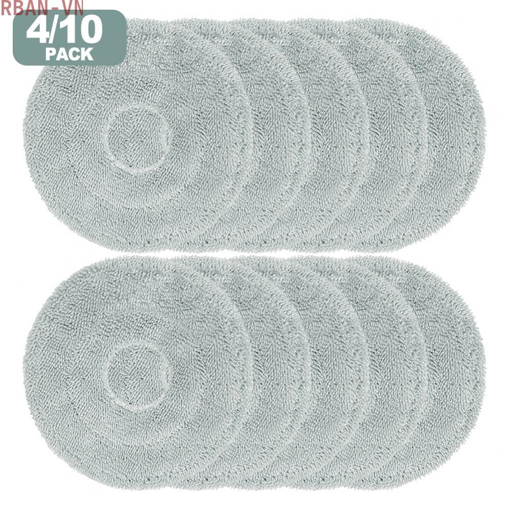 Reusable Mop Pads Hygienic Cleaning Machine Washable Easy Installation