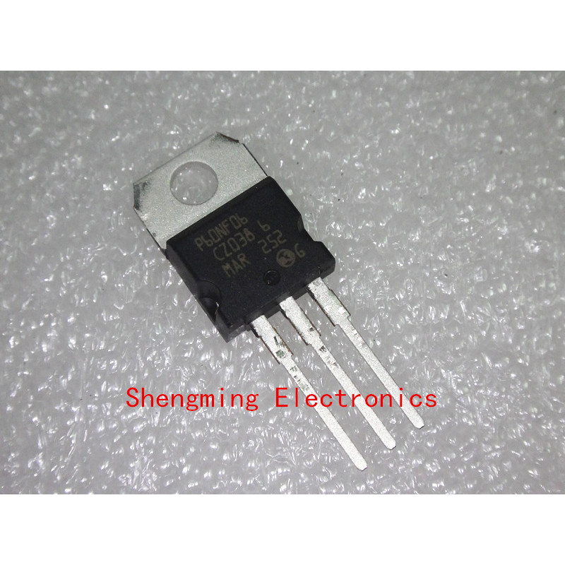 50 STP60NF06 P60NF06 60A 60V TO-220 MOSFET