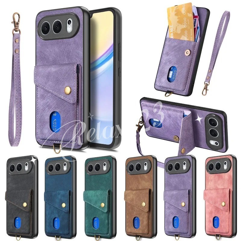 Dành Cho Honor 500 500Pro 5G Da PU Dây Lật Ví Khe Cắm Thẻ Dành Cho HONOR 500 Pro Honor500 Honor500Pr